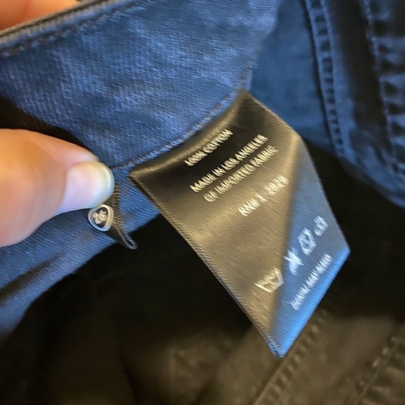 GRLFRND Women’s Kate Low Rise Slim Crop Jeans Size 26 Black 100% Cotton - Picture 8 of 11